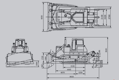 STSD42推土机半U型铲刀尺寸参数是多少？